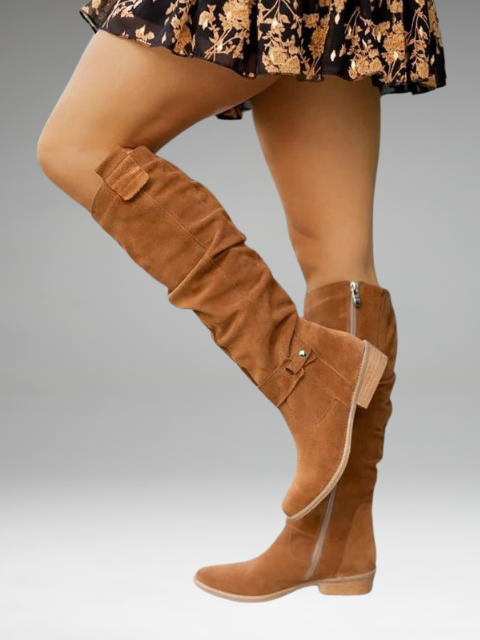 Allison Leather Boots (New Collection)