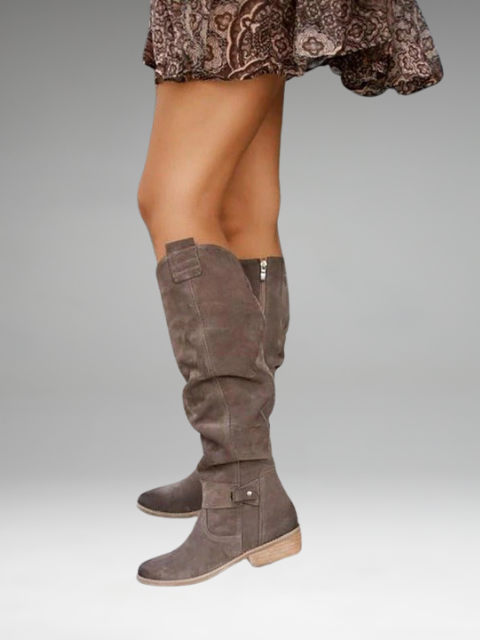 Allison Leather Boots (New Collection)